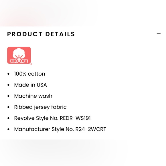 Re/Done X Hanes Crop Tank, made in USA, black, XS - Picture 9 of 15